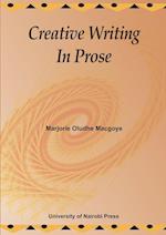Creative Writing In Prose