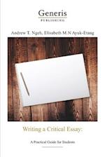 Writing a critical essay