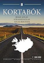 Kortabók Islands = Road atlas = Strassenatlas = Atlas routier 1:300 000  2021-2023 (19th ed.)
