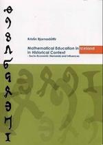 Mathematical Educational in Iceland in Historical Context