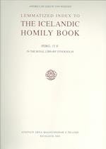Lemmatized Index to the Icelandic Homily Book