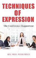 Techniques of Expression - The Conference Rapporteur 