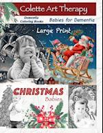 Dementia Coloring Books Christmas Babies 