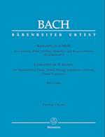 Konzert für Cembalo, Flöte, Violine, Streicher und Basso continuo a-Moll BWV 1044 "Tripelkonzert"