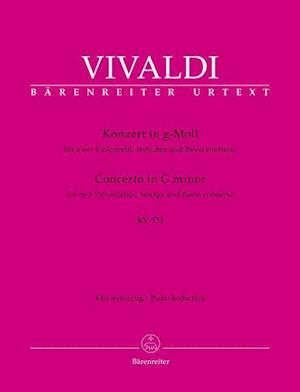 Konzert für zwei Violoncelli, Streicher und Basso continuo g-Moll RV 531