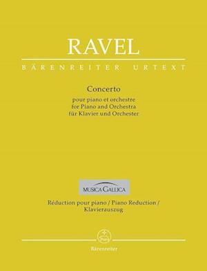 Concerto für Klavier und Orchester G-Dur