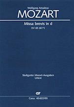 Missa brevis in d (Klavierauszug)
