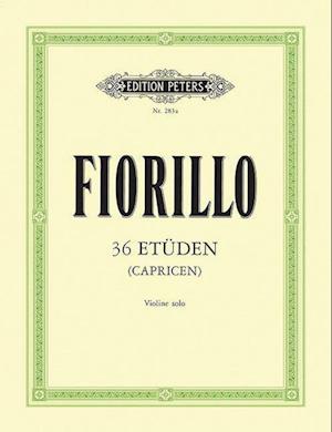 36 Etüden (Capricen) für Violine solo