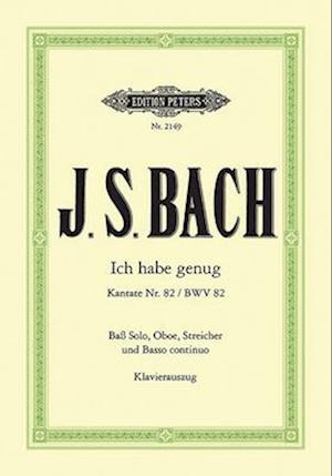 Cantata No. 82 Ich Habe Genug Bwv 82 (Vocal Score)