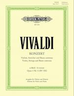 Konzert für Violine, Streicher und Basso continuo a-Moll op. 3 Nr. 6 RV 356