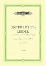 Album of 60 Lieder from Bach to Reger, 'Unterrichts-Lieder'