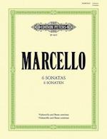 Marcello, B: 6 Sonaten für Cello, Basso continuo (2. Cello)