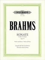 Brahms, J: Violinsonate G-Dur op. 78