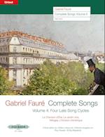 Complete Songs / Sämtliche Lieder (1906?1921), Band 4 -Ausgabe für Hohe Singstimme und Klavier-