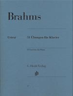 Brahms, Johannes - 51 Übungen für Klavier