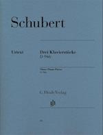 Schubert, Franz - 3 Klavierstücke (Impromptus) op. post. D 946