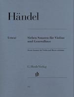 7 Sonaten für Violine und Generalbass