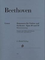 Beethoven, Ludwig van - Violinromanzen G-dur op. 40 und F-dur op. 50