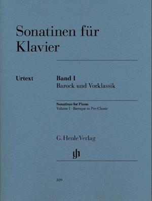 Sonatinen für Klavier - Band I, Barock und Vorklassik