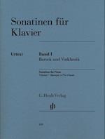 Sonatinen für Klavier - Band I, Barock und Vorklassik