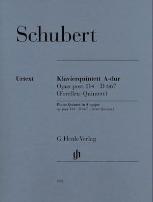 Quintett A-dur op. post. 114 D 667 für Klavier, Violine, Viola, Violoncello und Kontrabass [Forellenquintett]