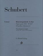 Quintett A-dur op. post. 114 D 667 für Klavier, Violine, Viola, Violoncello und Kontrabass [Forellenquintett]