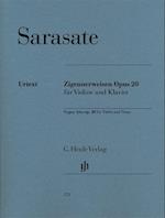 Zigeunerweisen op. 20 für Violine und Klavier