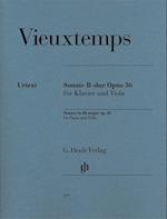 Sonate B-dur Opus 36 für Klavier und Viola