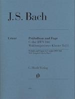 Bach, Johann Sebastian - Präludium und Fuge C-dur BWV 846 (Wohltemperiertes Klavier I)