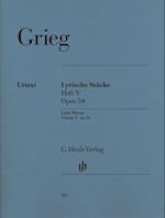 Grieg, Edvard - Lyrische Stücke Heft V, op. 54