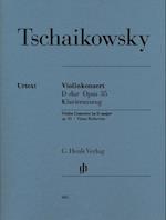 Tschaikowsky, Peter Iljitsch - Violinkonzert D-dur op. 35 (Klavierauszug)