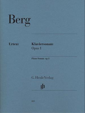 Berg, Alban - Klaviersonate op. 1