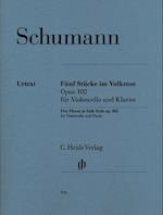 Schumann, Robert - Fünf Stücke im Volkston op. 102 für Violoncello und Klavier