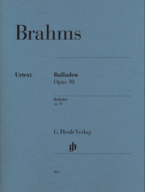 Brahms, Johannes - Balladen op. 10