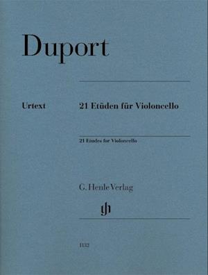 Duport, Jean-Louis - 21 Etüden für Violoncello