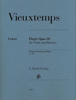 Élégie op. 30 für Viola und Klavier