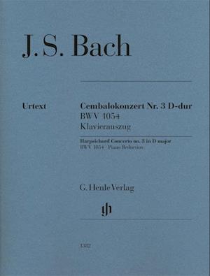 Bach, Johann Sebastian - Cembalokonzert Nr. 3 D-dur BWV 1054 / Klavierauszug