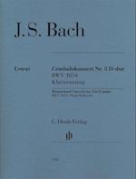 Bach, Johann Sebastian - Cembalokonzert Nr. 3 D-dur BWV 1054 / Klavierauszug