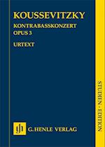 Serge Koussevitzky - Kontrabasskonzert op. 3