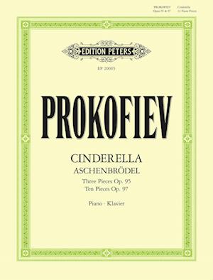 Thirteen pieces from the ballet ?Cinderella? for Piano Op. 95 & Op. 97 für Klavier solo -Aschenbrödel-