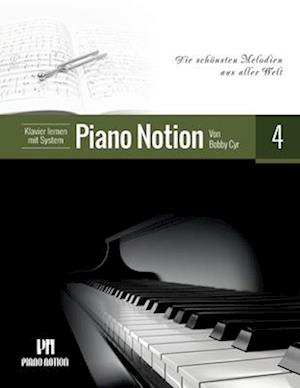 Klavier lernen mit System Piano Notion Buch Vier