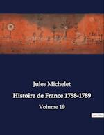 Histoire de France 1758-1789