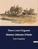 Histoire Littéraire D'italie