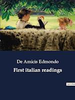 First italian readings