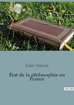 État de la philosophie en France