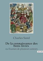 De la connaissance des bons livres