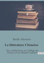 La littérature Chinoise