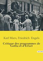 Critique des programmes de Gotha et d¿Erfurt