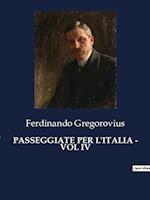 PASSEGGIATE PER L'ITALIA - VOL IV