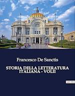 STORIA DELLA LETTERATURA ITALIANA - VOLII